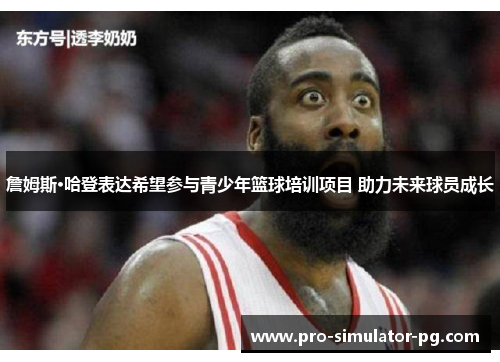 詹姆斯·哈登表达希望参与青少年篮球培训项目 助力未来球员成长