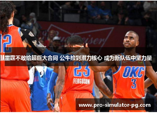 雷霆不敢给超巨大合同 公牛捡到潜力核心 成为新队伍中坚力量 雷霆不敢给超巨大合同 公牛捡到潜力核心 成为新队伍中坚力量